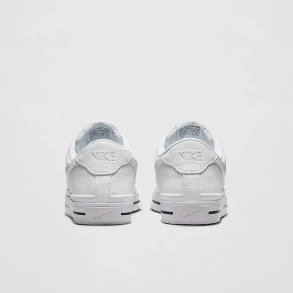 Women's Court Legacy Next Nature Shoes White Black Volt Size 7.5 Durable - Picture 6 of 7